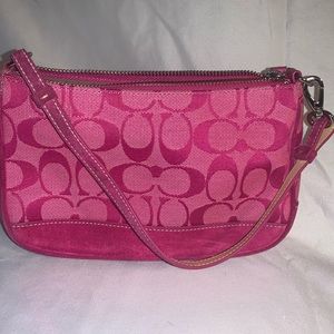 Pink Coach purse